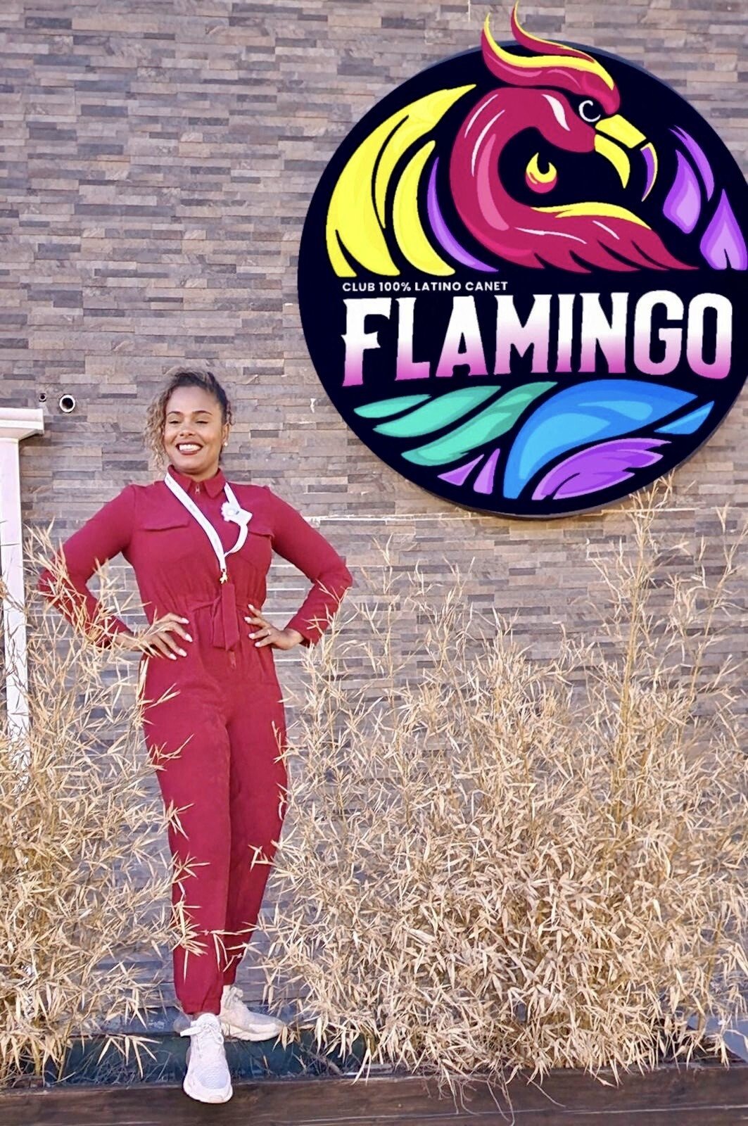 Noelys devant le Flamingo, au début de l’histoire